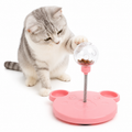 Brinquedo Interativo Porta Petiscos para Gatos e Cães Alimentador Lento com Bola Dispensadora de Ração