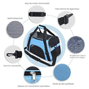 Bolsa Mala de Mão para Transporte de Cães e Gatos em Viagens