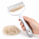 Escova Removedora de Pelos e Desembaraçadora Premium Dupla Face para Cães e Gatos