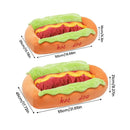 Cama Pet Hot Dog Ultra Macia e Lavável para Cães e Gatos Confortável