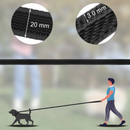Guia para Cachorro Grande Até 10 Metros com Fecho Reforçado de Metal