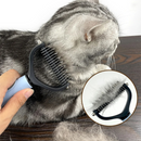 Escova Tira Pelos Descamação Pet Rake para Cães