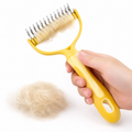 Escova Removedora de Pelos e Desembaraçadora Premium Dupla Face para Cães e Gatos