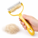 Escova Removedora de Pelos e Desembaraçadora Premium Dupla Face para Cães e Gatos