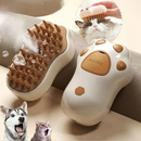Escova Pet a Vapor Automática para Limpeza Profunda de Pele em Cães e Gatos