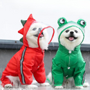 Capa de Chuva Pet Dinossauro Sapinho para Cachorro