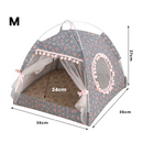 Cama Tenda Cabaninha Pet com Rede