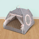 Cama Tenda Cabaninha Pet com Rede