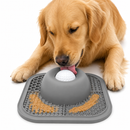 Comedouro Interativo Slow Feed com Bola Rolante e Tapete de Lamber para Cães e Gatos