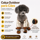 Macacão Impermeável para Cachorro com Proteção Total para as Patas Antiderrapante e Refletivo
