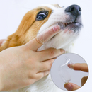 Escova de Dentes Dedeira Pet Silicone Limpeza de Tártaro e Mau Hálito
