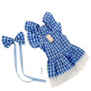 Vestido Verão Pet Roupinha para Cachorro Fêmea