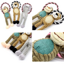 Brinquedo Pelúcia Pet Mordedor com Corda Resistente