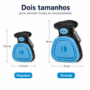 Coletor Higiênico Portátil para Fezes de Cachorro com Porta-Sacos Integrado