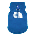 Colete Jaqueta Pet The Dog Face Flanelada Acolchoada