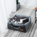 Cama Toca Ninho Triangular Quente e Aconchegante para Gatos e Cães