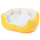 Cama Pet Acolchoada Aveludada Quente e Aconchegante