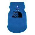 Colete Jaqueta Pet The Dog Face Flanelada Acolchoada