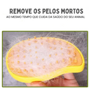 Escova a Vapor para Massagem e Remoção de Pelos