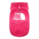 Colete Jaqueta Pet The Dog Face Flanelada Acolchoada