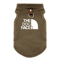 Colete Jaqueta Pet The Dog Face Flanelada Acolchoada