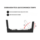 Comedouro Bebedouro Duplo Pet Elevado Ajustável Ergonômico com Tigela Aço Inox