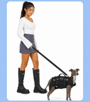 Mochila Canguru Ergonômica para Cães e Gatos Transporte Frontal com Suporte e Alças Ajustáveis