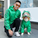 Capa de Chuva Pet Dinossauro Sapinho para Cachorro