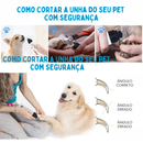 Lixador de Unha Pet Elétrico Recarregável