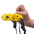 Focinheira Silicone Resistente Preta Ajustável para Cães de Grande Porte