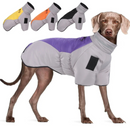 Jaqueta Impermeável Colar Alto para Cachorros