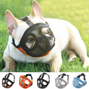 Focinheira para Buldogue Pug Braquicefálicos Tecido Respirável