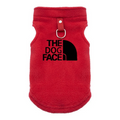 Colete Jaqueta Pet The Dog Face Flanelada Acolchoada