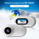 Câmera Corporal Pet 1080 Full HD com Colar para Cachorros e Gatos