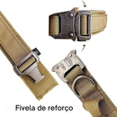 Coleira Tática para Cães de Médio e Grande Porte Resistente para Treinamento