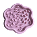 Comedouro Pet Lento Interativo Tigela de Silicone para Cães