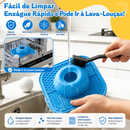 Comedouro Interativo Slow Feed com Bola Rolante e Tapete de Lamber para Cães e Gatos