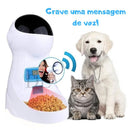 Alimentador HELLOPET® Programável Inteligente com Comando de Voz