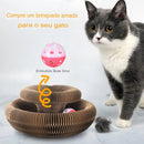 Arranhador Mágico Brinquedo Interativo para Gatos