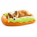 Cama Pet Hot Dog Ultra Macia e Lavável para Cães e Gatos Confortável