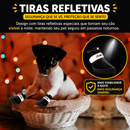 Botas Antiderrapantes para Cães Premium Proteção para Patas com Solado Grosso e Respirável (Kit com 4 Unidades)