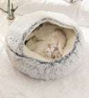 Cama Anti-Estresse Algodão Doce para Gatos
