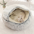 Cama Anti-Estresse Algodão Doce para Gatos