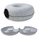 Cama Interativa para Gatos Rosquinha