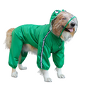 Capa de Chuva Pet Dinossauro Sapinho para Cachorro