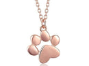 Colar com Pingete PATAS DO AMOR, Prata 925 Original