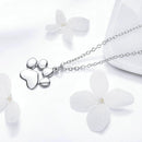 Colar com Pingete PATAS DO AMOR, Prata 925 Original
