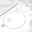 Colar com Pingete PATAS DO AMOR, Prata 925 Original