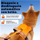 Coleira Peitoral 2 em 1 Com Guia Retrátil StrideFlex Pro