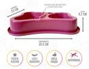 Comedouro Duplo Anti-Formiga HUNGRY PET